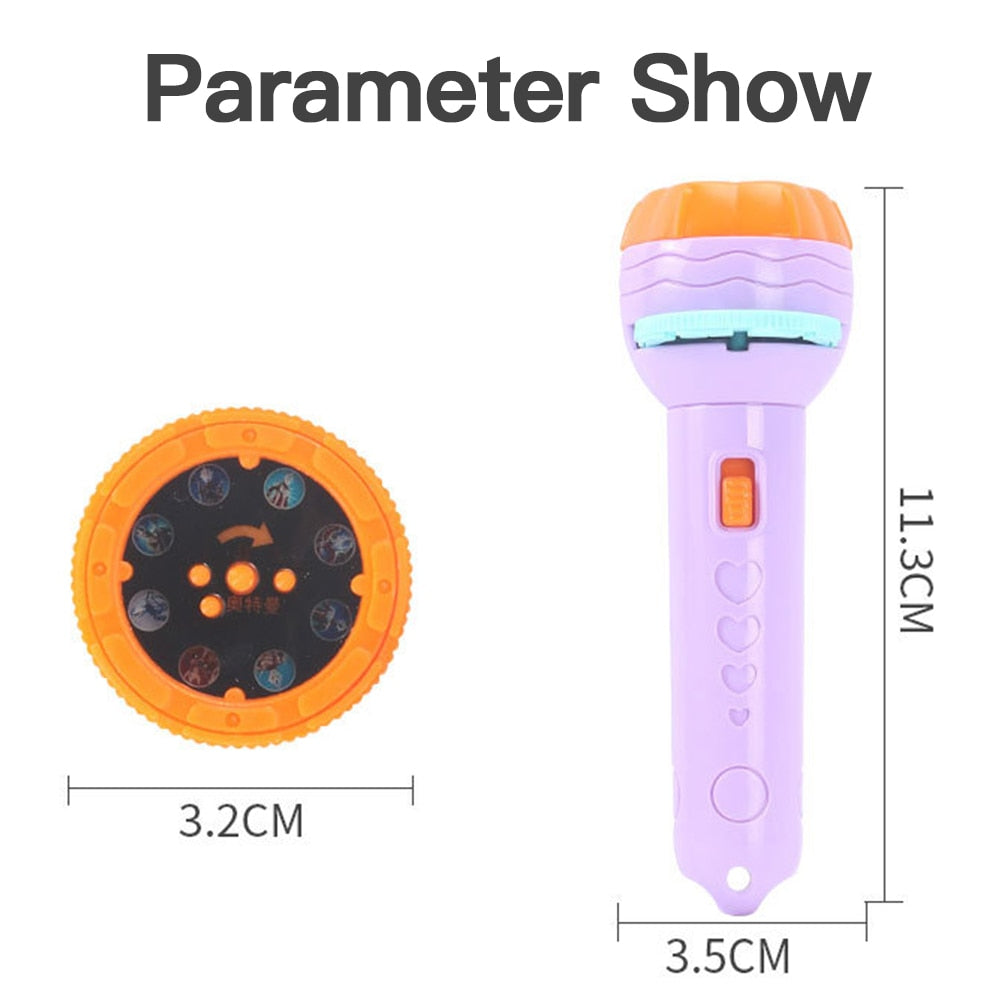 Lanterna Projetor de Desenhos Animados- Luxo Premium