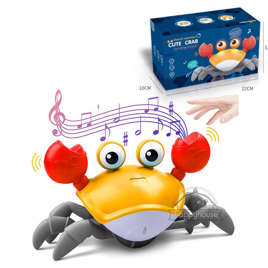 Brinquedo  Caranguejo e Polvo  para Bebê, Brinquedos Musicais - Luxo Premium